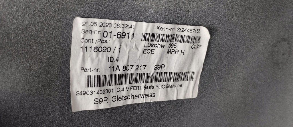 фото №14, Бампер передний перед kompletny pdc volkswagen id.4 vw id4 23r