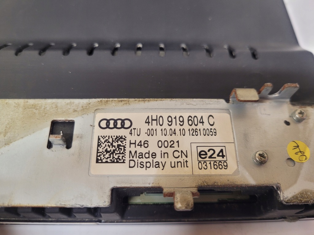 фото №11, Audi a8 d4 дисплей підйомник механізм 4h0857273a 4h0919604c