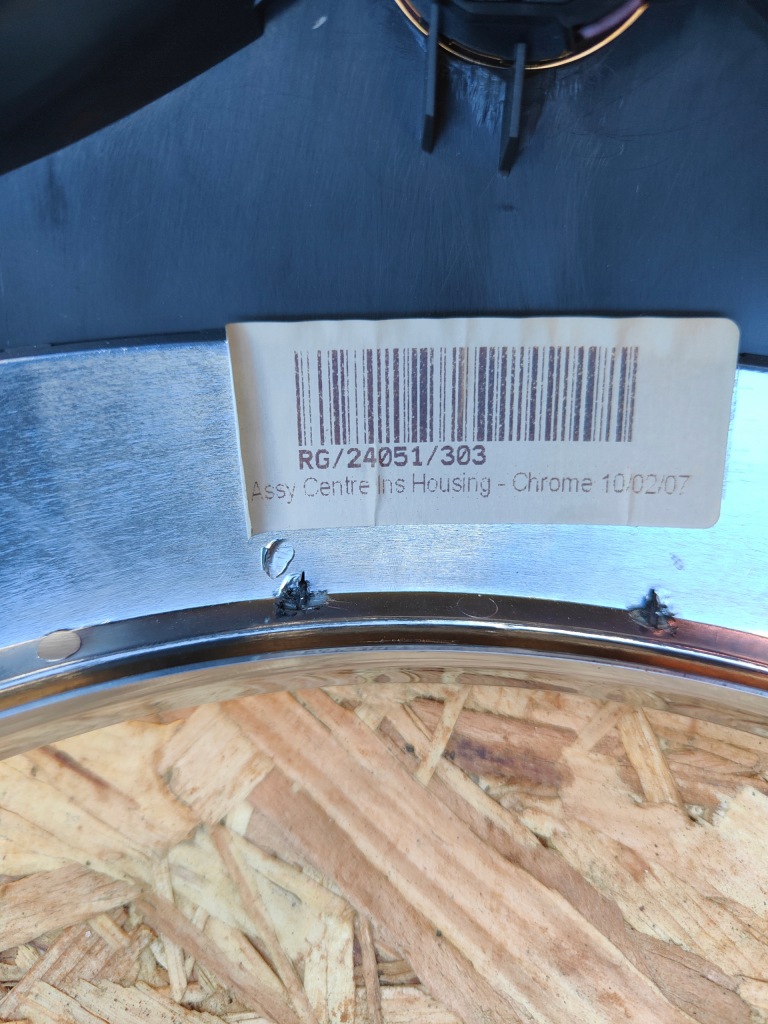 Mini r56 s решётки обдув защита спидометра хром Оригинал