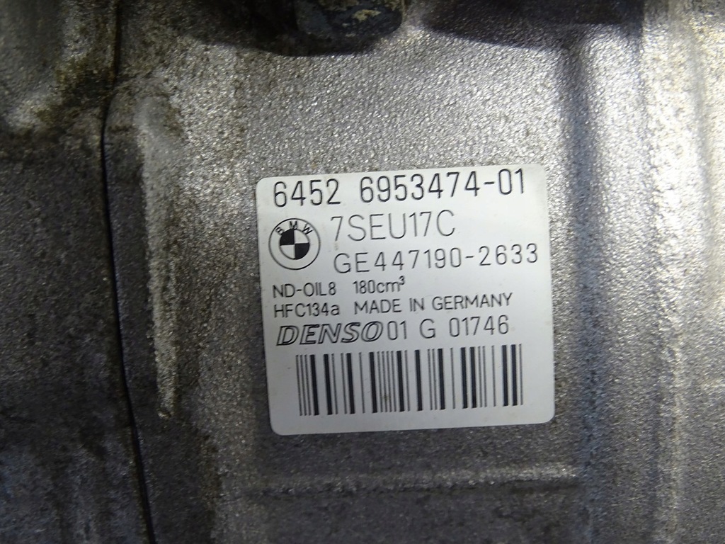 фото №6, Компресор компресор кондиціонера bmw e39 4.4 6953474