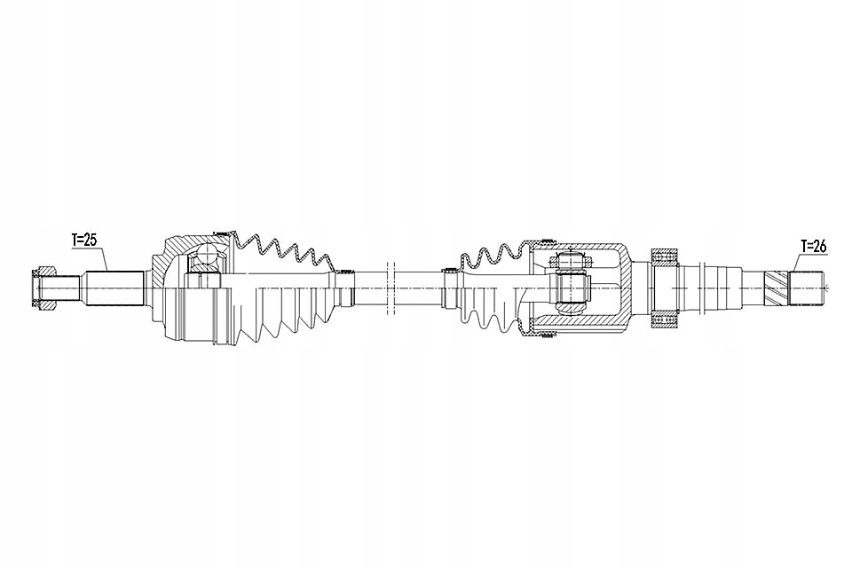 фото №5, Npw-re-103 nty приводной вал приводная renault captur 1.5dci 13- /правая, mtm/