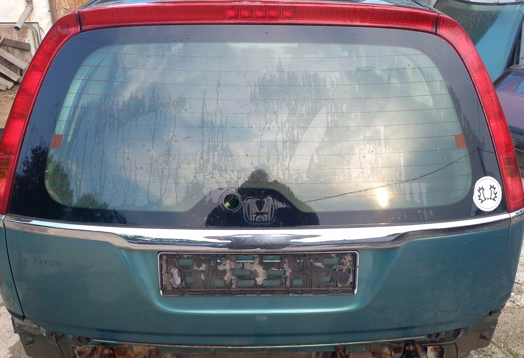 фото №1, Honda stream 01- крышка багажника стекло задняя g505m