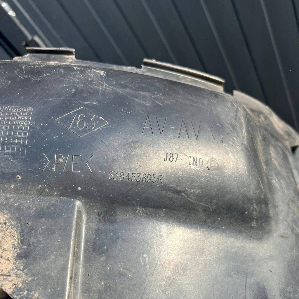 фото №9, Подкрылок левый перед renault captur i 13-16 левая передние 638453895r