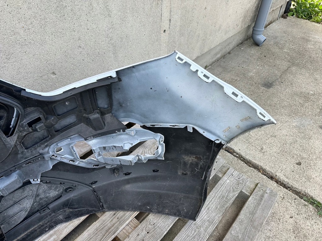 фото №7, Бампер перед передній ford transit custom i mk1 lift 2017- kompletny решітка радіатора