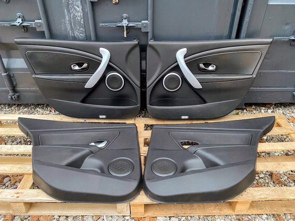 фото №1, Оббивка обшивки двері комплект шкіра renault fluence