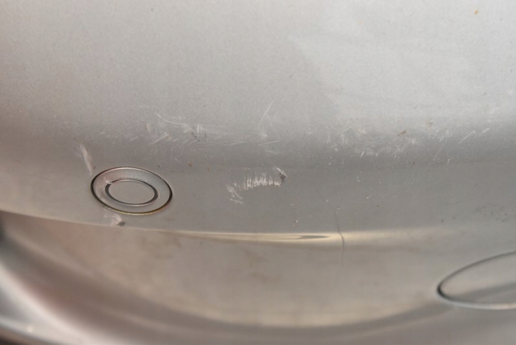 фото №7, Бампер задняя задний серебристый 9801898 mini countryman r60 10-15