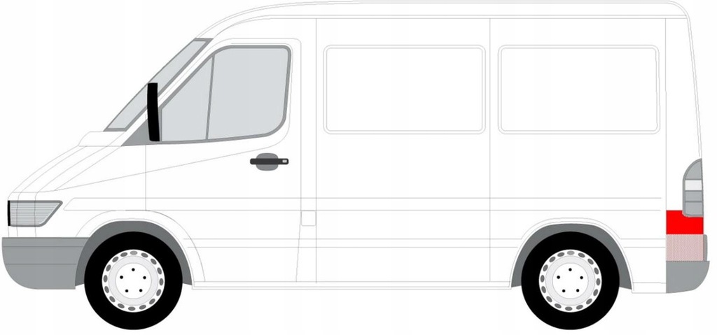 фото №1, Sprinter 95-06r vw lt 96- ремкомплект стойка задняя