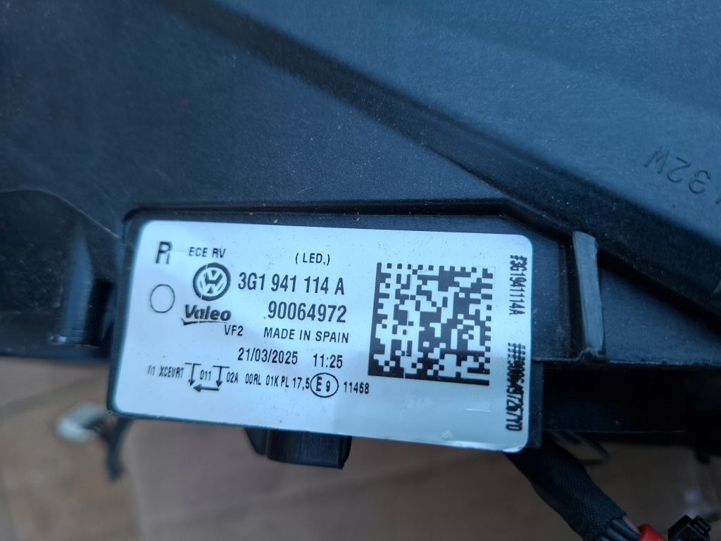 фото №9, Vw passat b8 лампа правый перед 3g1941114a