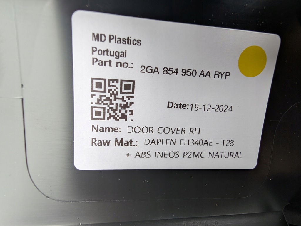 фото №9, Vw t-roc 2ga молдинг двері правий задня 2ga854950aa