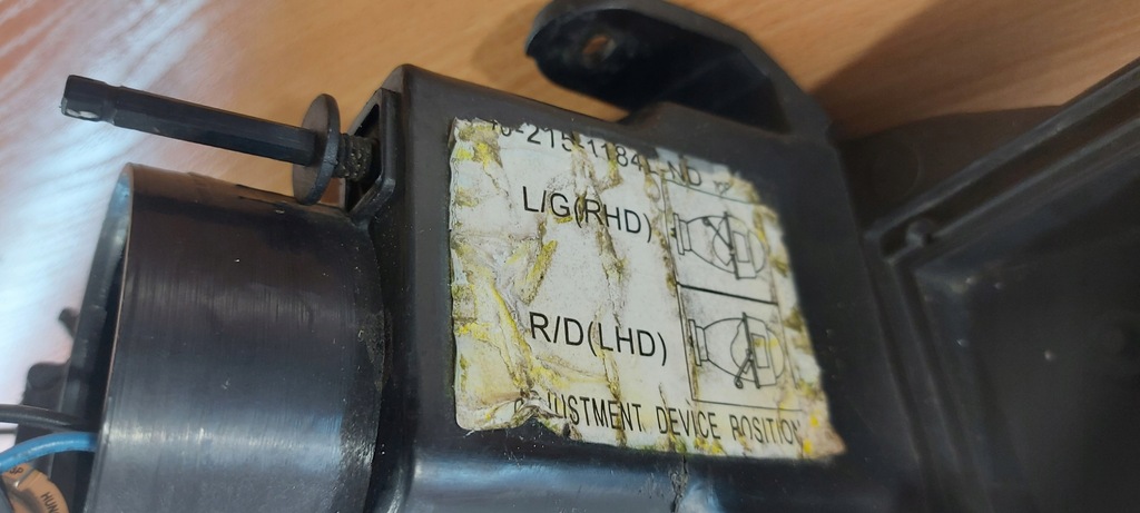 фото №14, Nissan primera p11 lift левая лампа перед фара