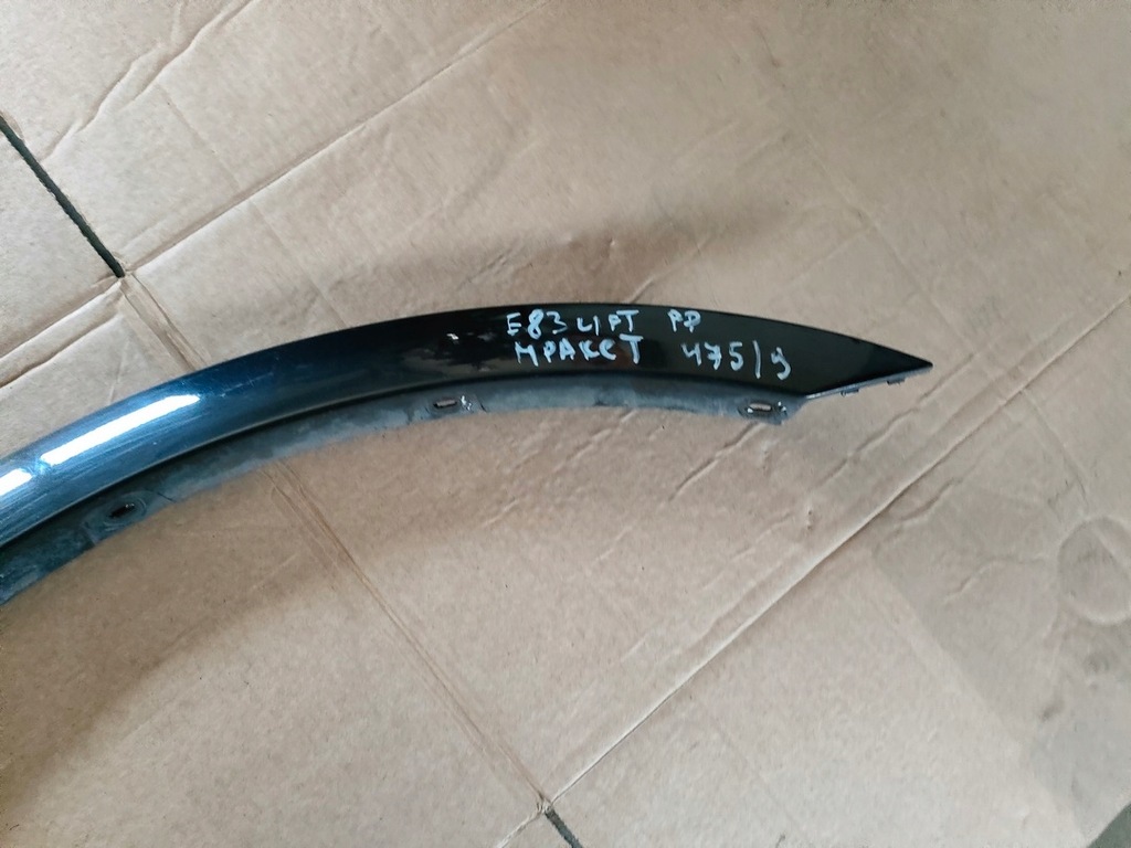 фото №5, Bmw e83 m-pakiet молдинг крыла правый перед 475