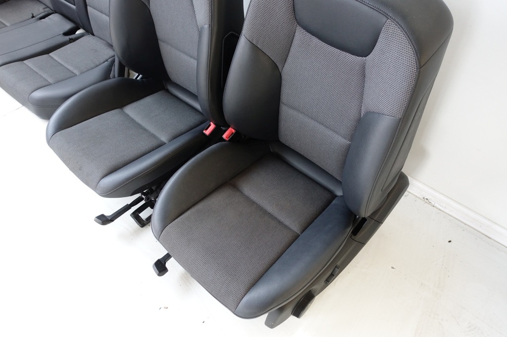 фото №9, Mercedes w204 сидіння оббивка сидіння обшивки шкіра