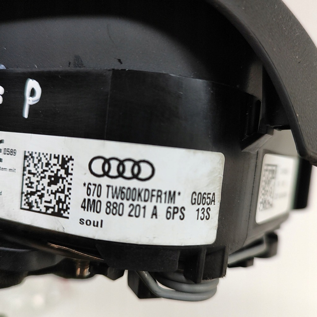 фото №5, Audi q7 4m 2016 подушка повітряна подушка безпеки керма