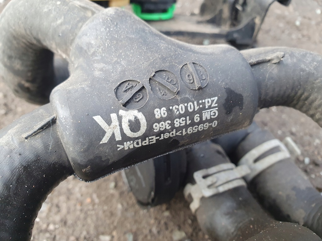 фото №3, Магистраль 9158366 жидкость wody opel vectra b 96-99 4d 1.6 chb автоматическая коробка передач