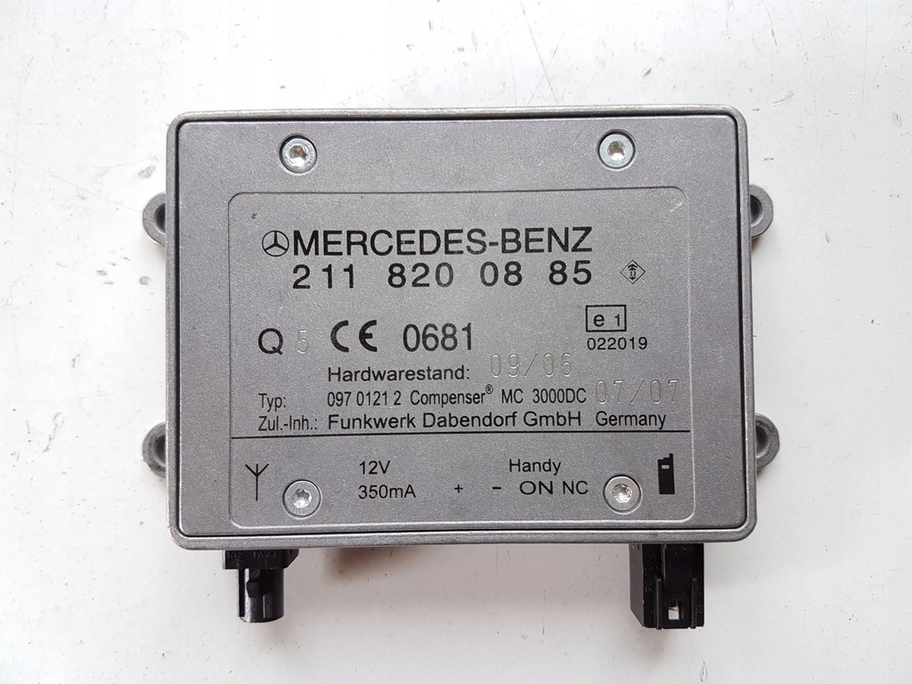 фото №1, Mercedes-benz clk модуль / блок керування bluetooth clk 220 cdi дизель 2118200885