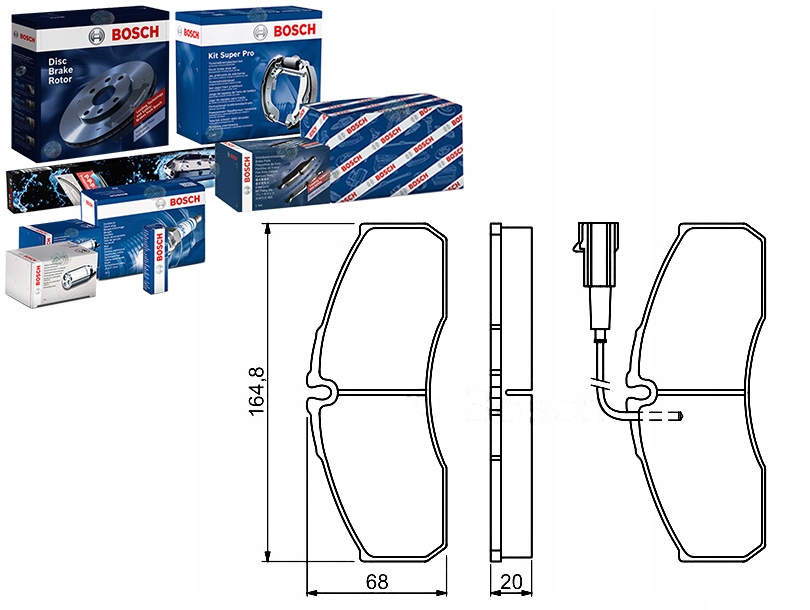 фото №1, Гальмівні колодки гальмівні rvi maxity nissan nt500 cabstar n
