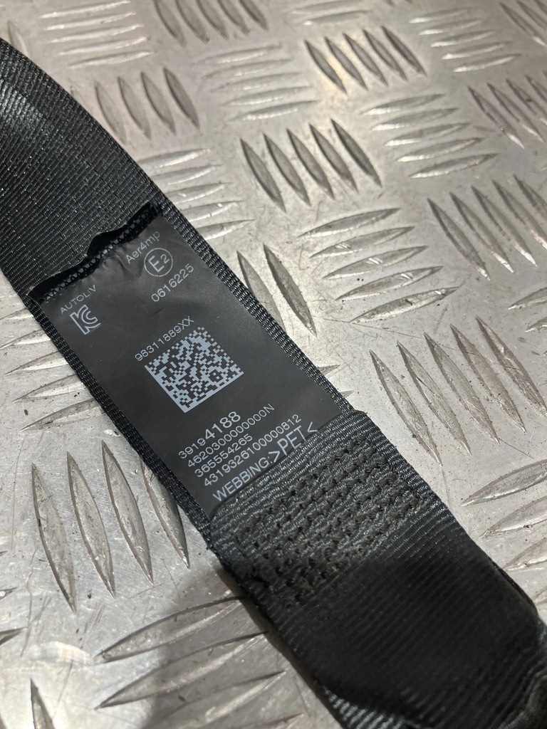 фото №2, Pas безпеки задня задній правий opel crossland x 17-