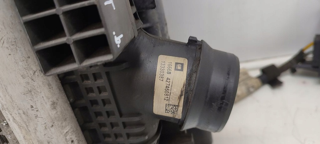 фото №7, Радиатор комплект opel zafira c 1,6 tb