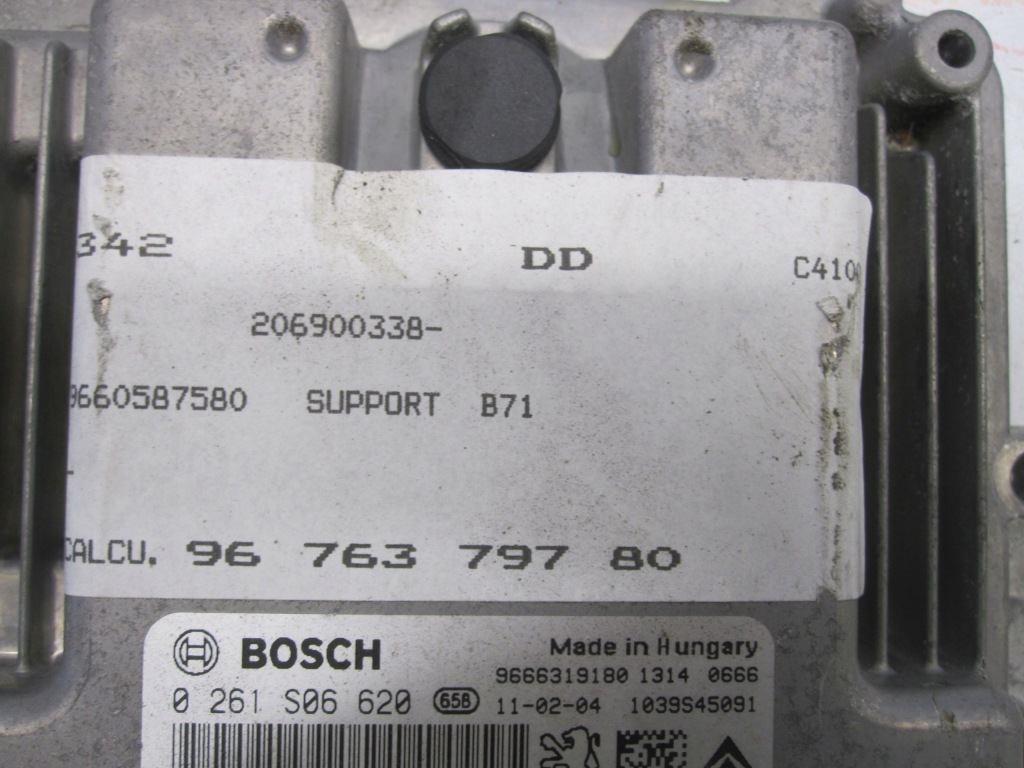 фото №8, Citroen c4 ii 11r блок керування двигуна 9676379780 0261s06620