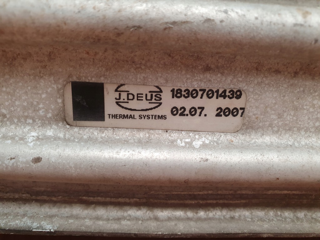 Интеркулер радиатор 1830701439 toyota yaris 1.4d с Разборки