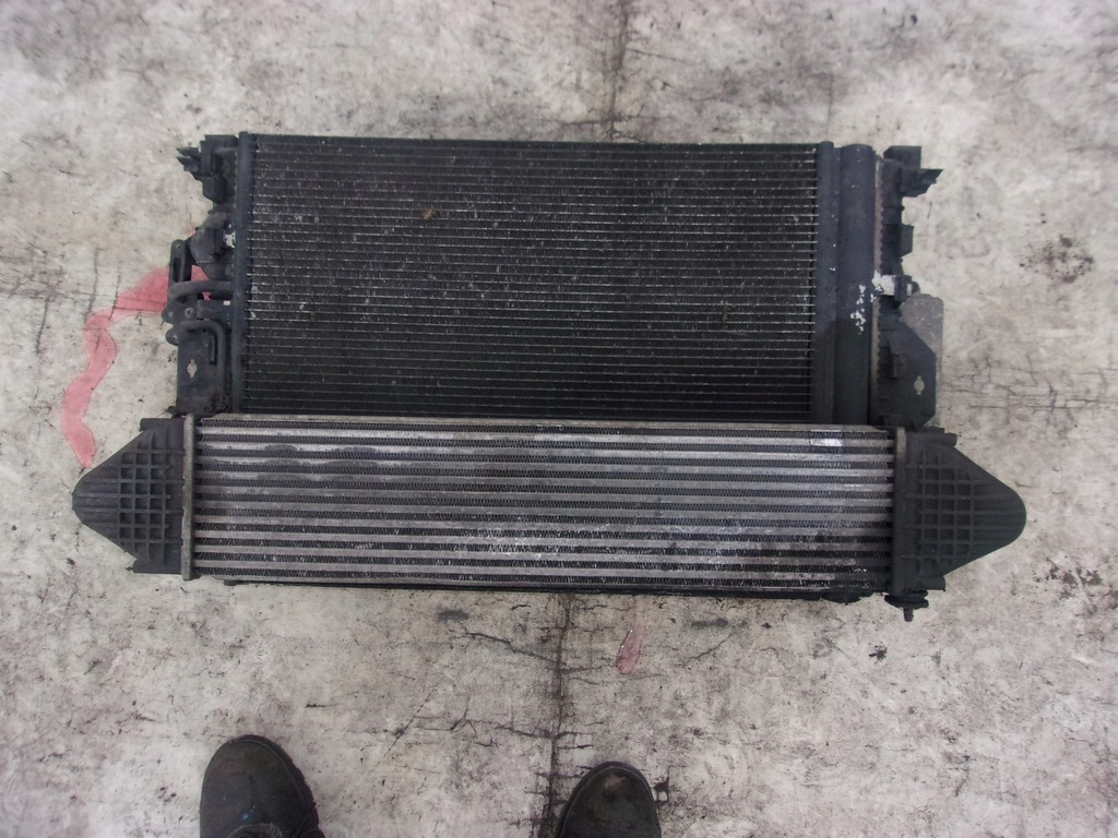 фото №1, Land rover freelander ii 2.2 td4 радіатор комплект