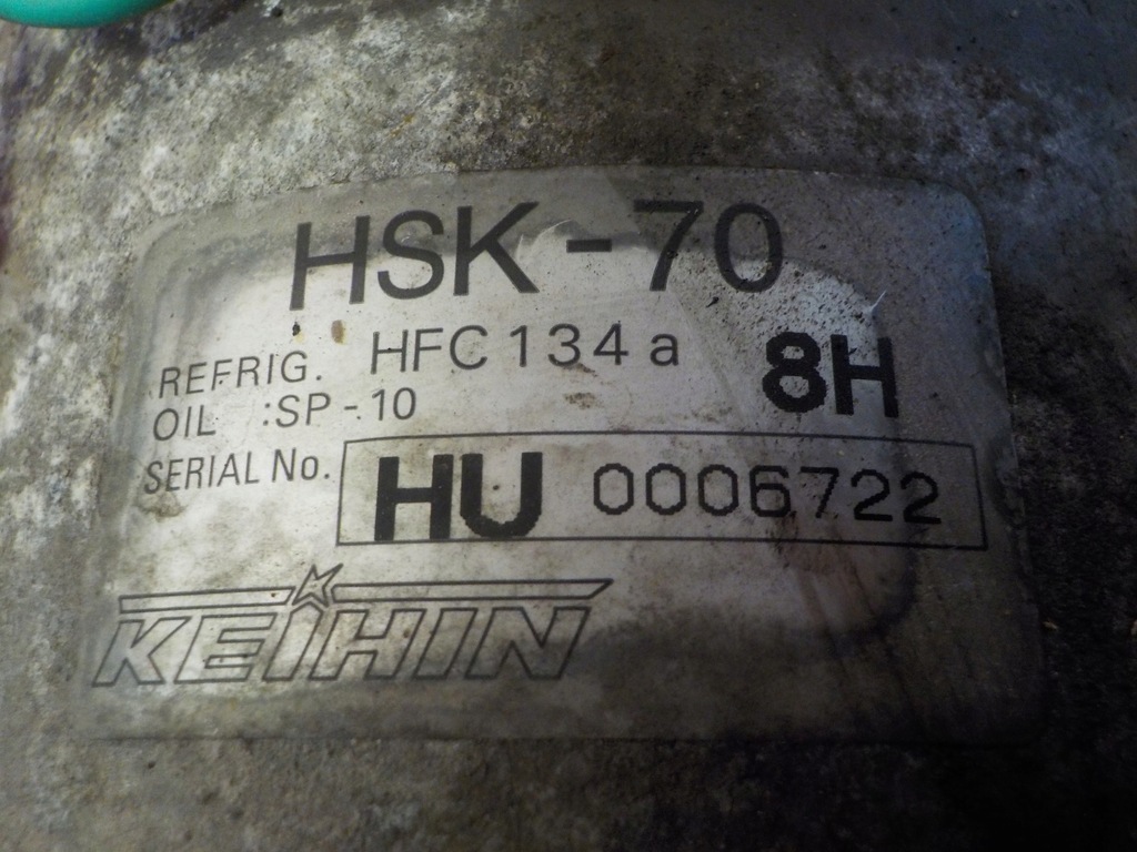 фото №5, Honda cr-z 1.5 ima 11r 124km lea1 компрессор кондиционера hsk-70