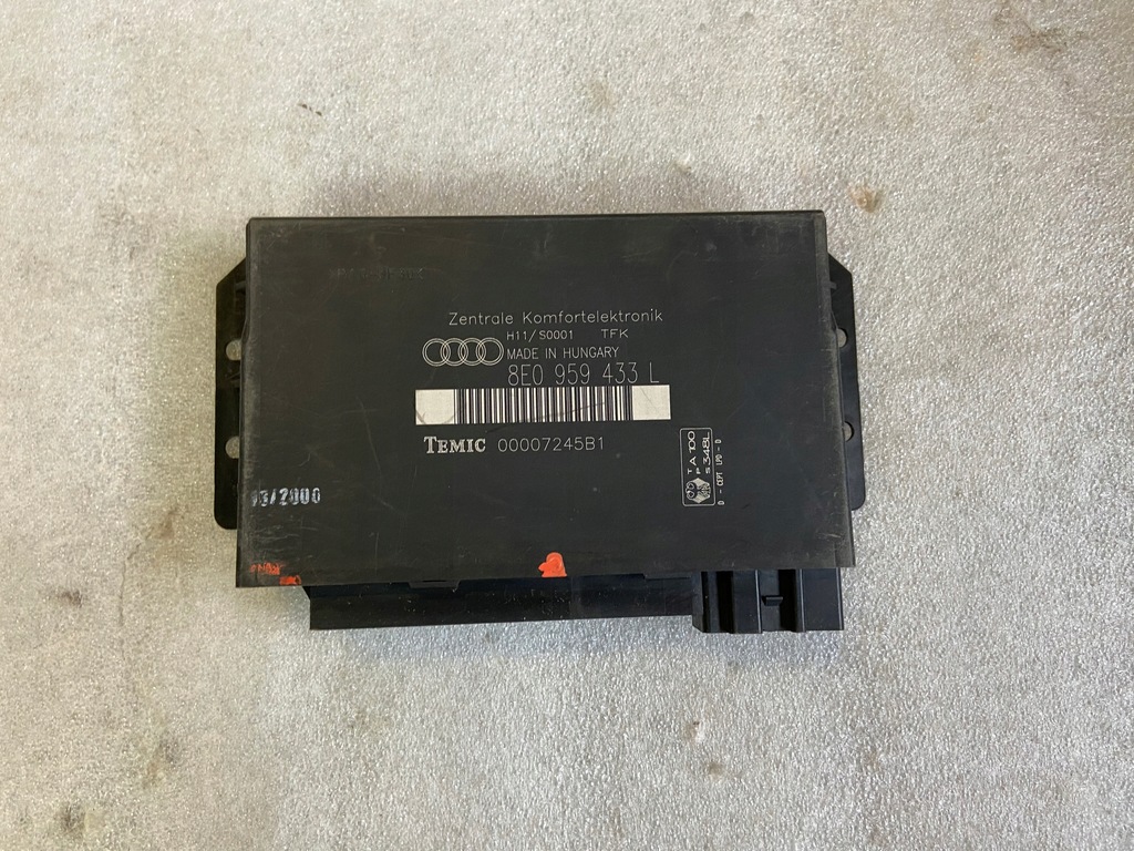 фото №1, Модуль комфорту audi оригінальний номер 8e0959433l
