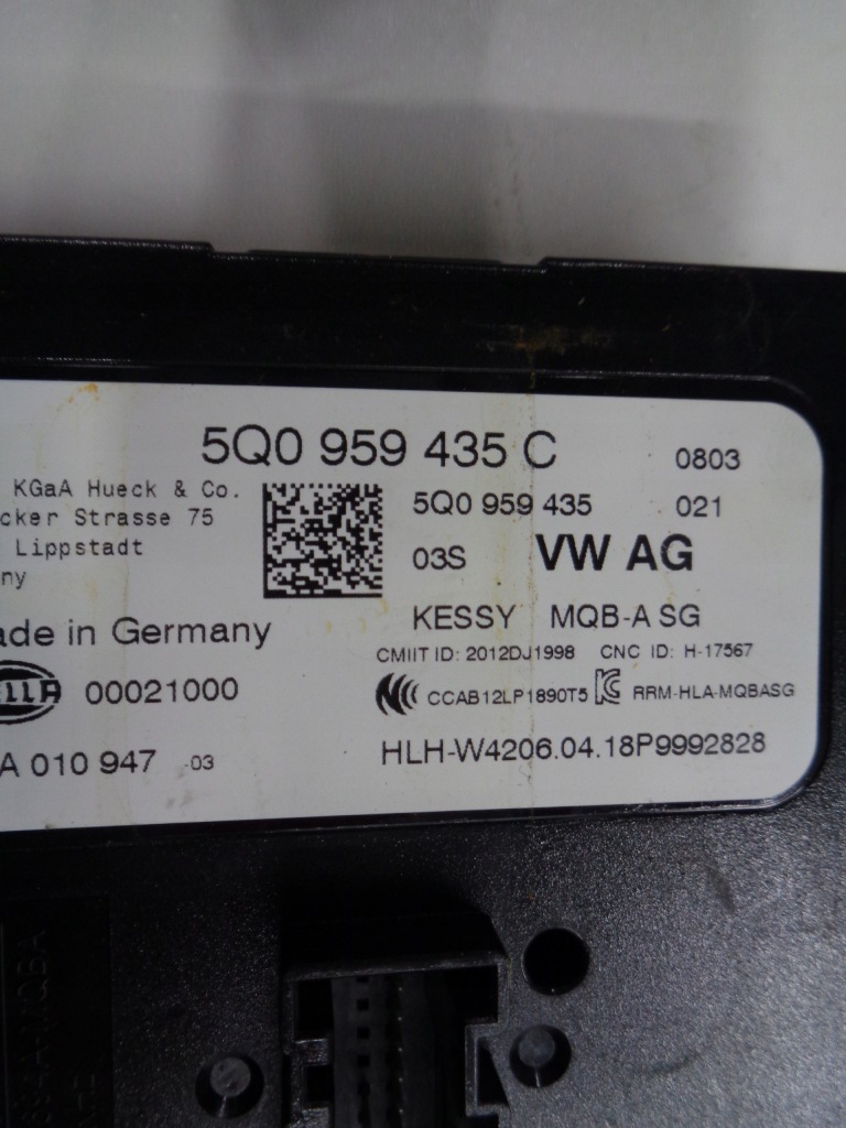 фото №2, Vw passat arteon b8 модуль блок керування kessy 14-r