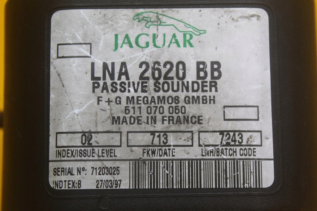 фото №9, Сирена сигналізація jaguar xk8 xj6 xjr lna2620bb