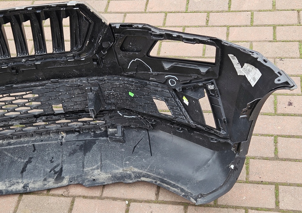 фото №9, Skoda karoq lift 57a бампер перед передний + решётка радиатора