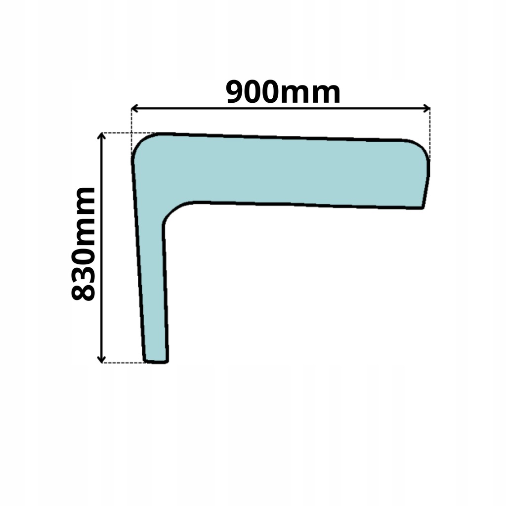 фото №1, Скло бічна права накладка-спойлер renault magnum dxi 2010- 0214