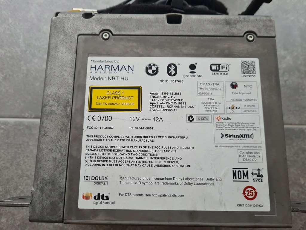 фото №11, Bmw i8 монітор navi idrive комплект 9338538 9309532 9332285