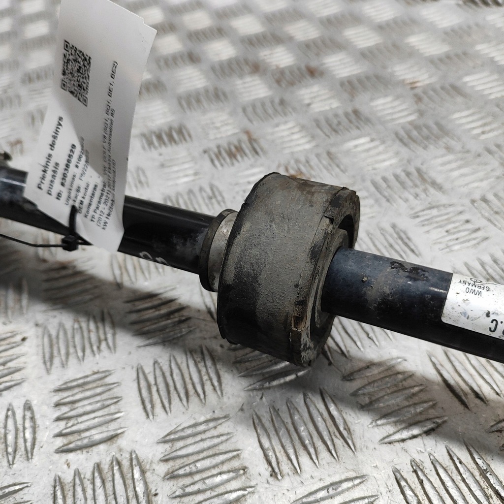 фото №6, Volkswagen golf vii 2017 права сторона привідний вал передня