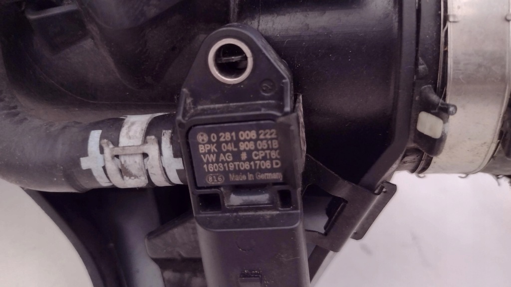 фото №7, Audi a6 4g труба wąż інтеркулер 4g0145737ae