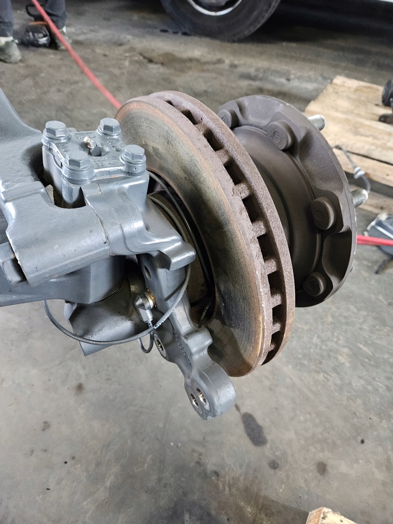 фото №11, Балка подвеска oś передняя mercedes atego 2017