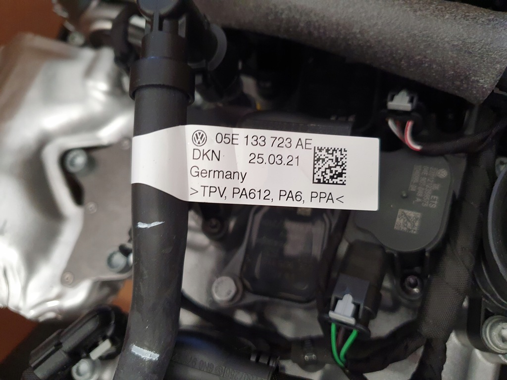 фото №12, Vw golf 8 1.5 tsi 110kw двигатель dfya dsg7