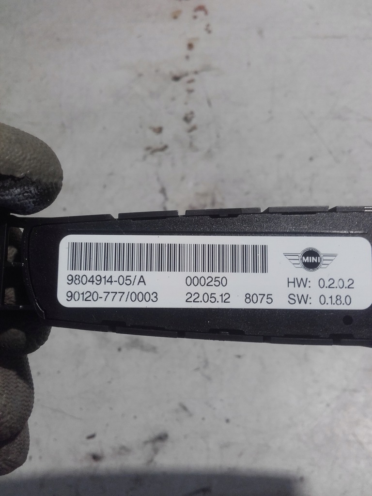 фото №3, Mini countryman r60 кнопка перемикач 9804914