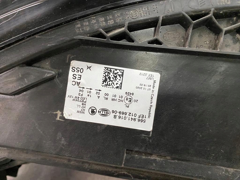 фото №6, Лампа перед передняя правая skoda kodiaq led eu