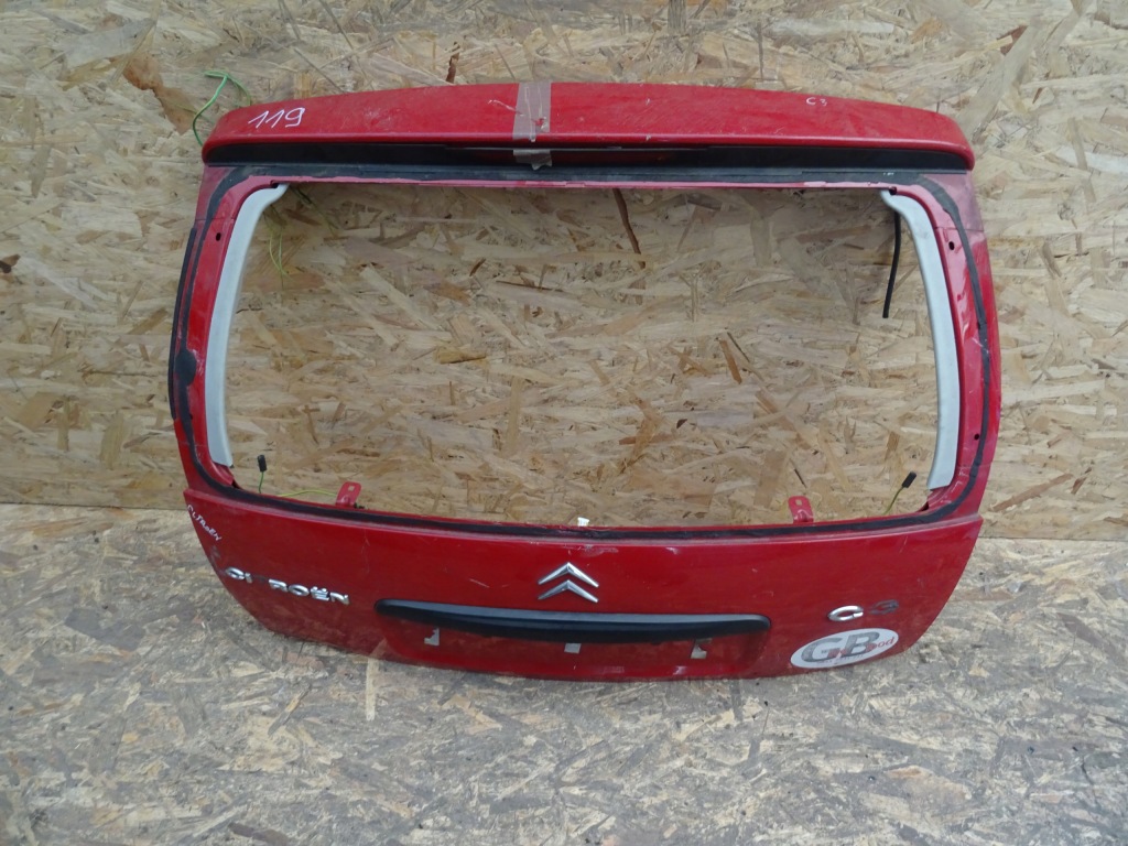 фото №1, Кришка багажника задня citroen c3 i