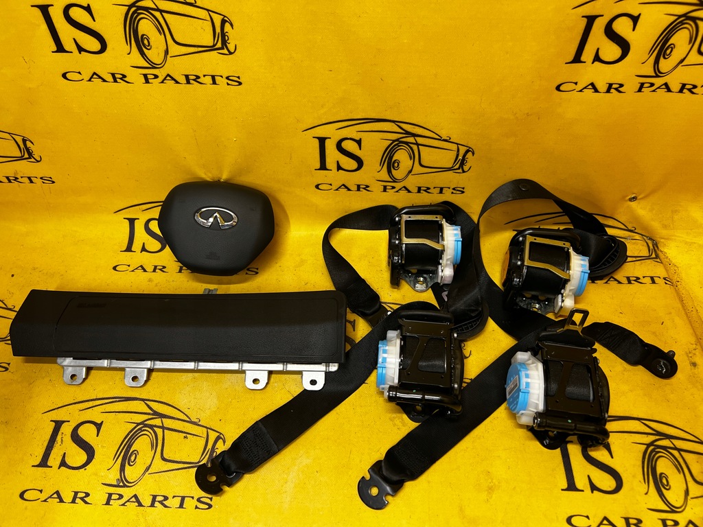 фото №1, Комплект 3x подушки безопасности ремни подушка безопасности infiniti q30 qx30