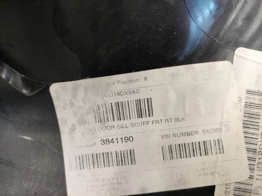 фото №4, Jeep cherokee usa защита порог салон перед - оригинальная