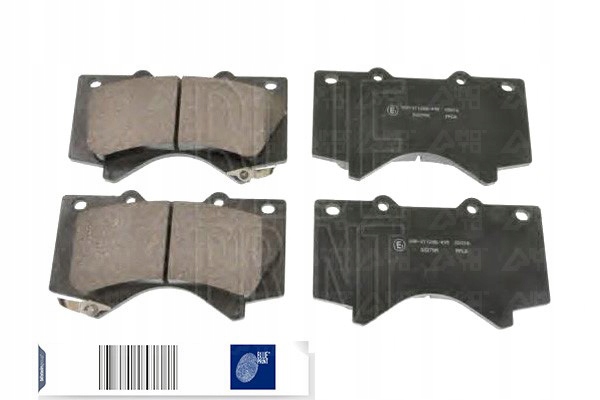 фото №1, Тормозные колодки тормозные blue print 446560300 446560280