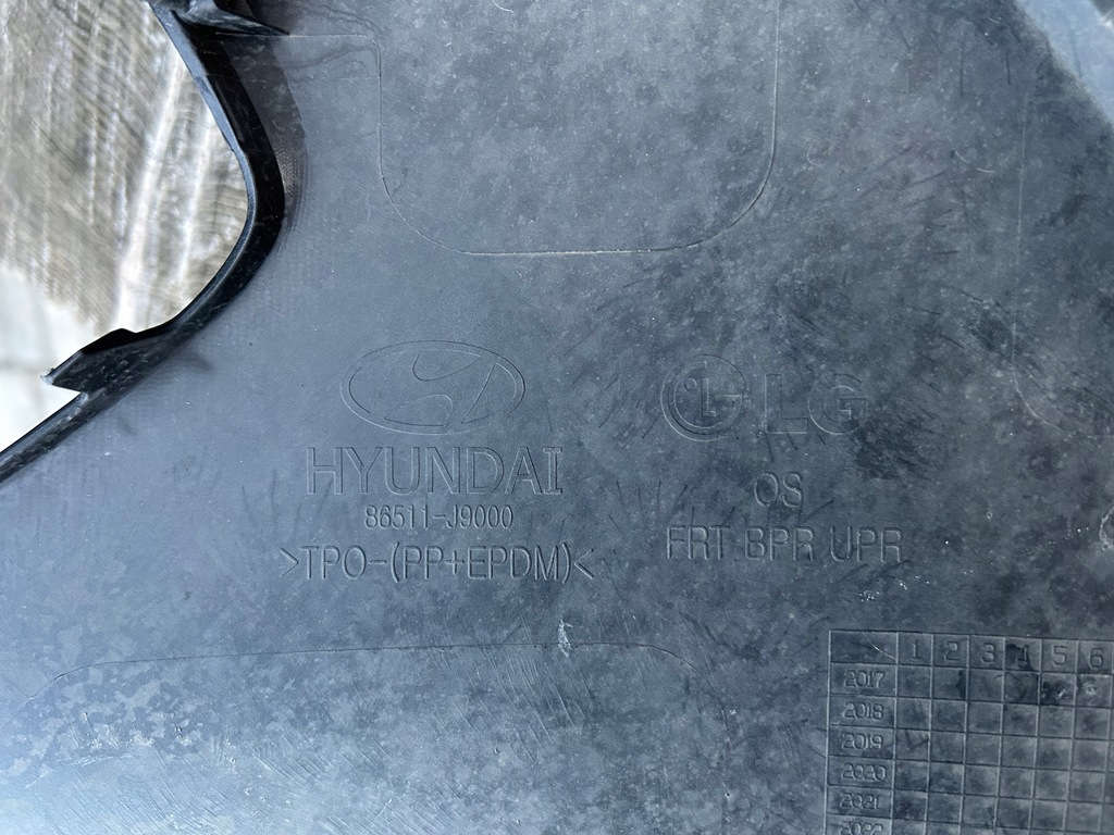 фото №10, Hyundai kona i 17-20 бампер перед передний