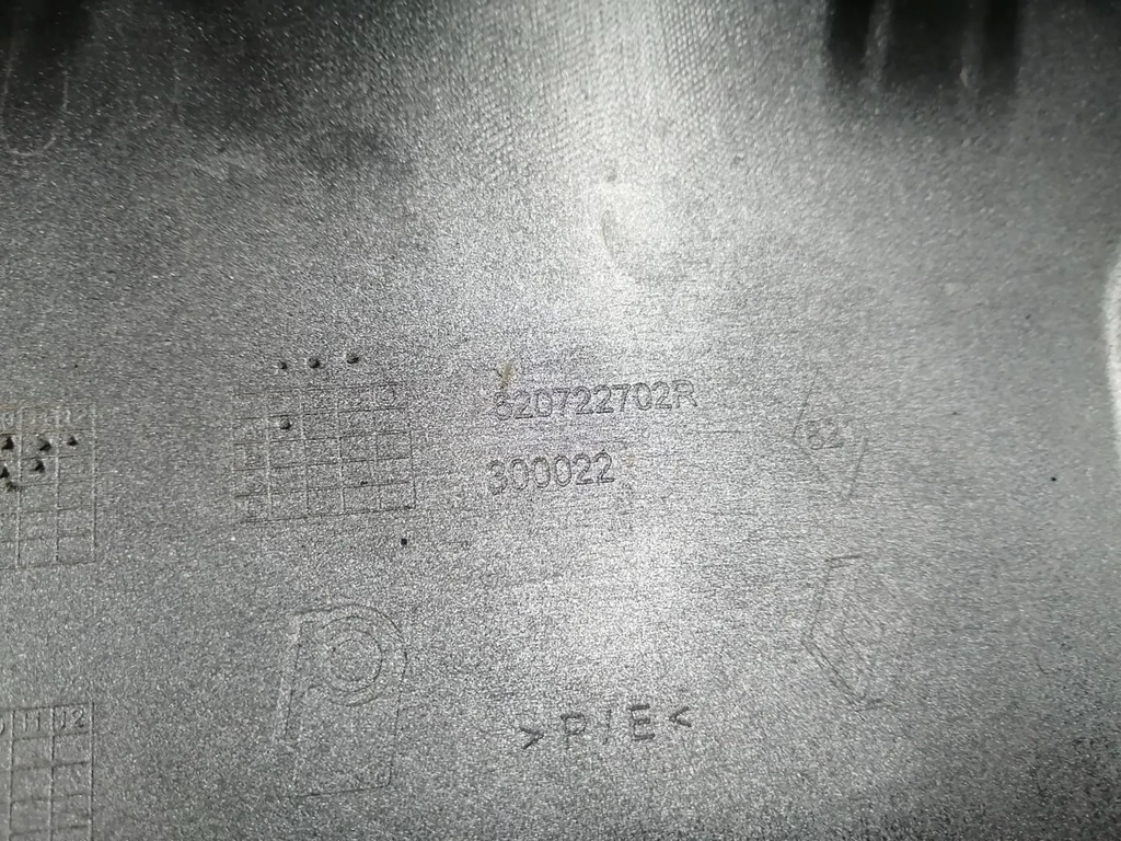 фото №7, Dacia duster i 10- накладка захист спойлер бампера перед