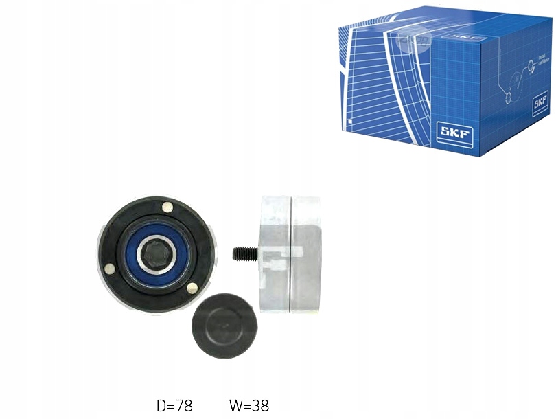 фото №1, Skf ролик напрямна ремінь rvi midlum volvo fl fl