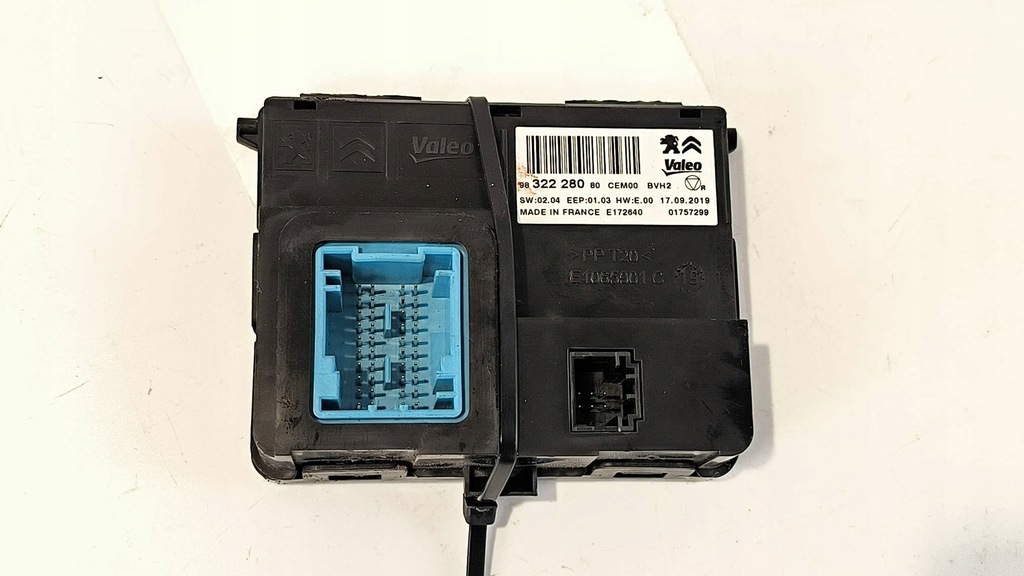 фото №3, Модуль 9832228080 peugeot 308 ii lift