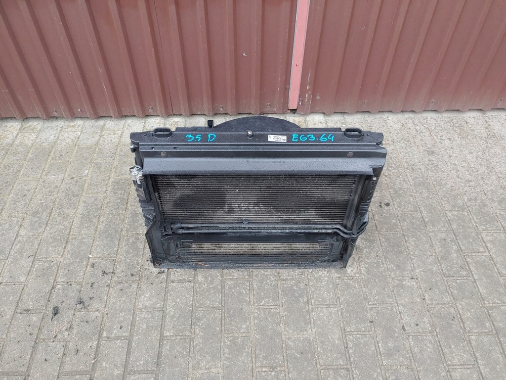 фото №1, Bmw e63 e64 lift lci комплект радіатор 3.0d 3.5d