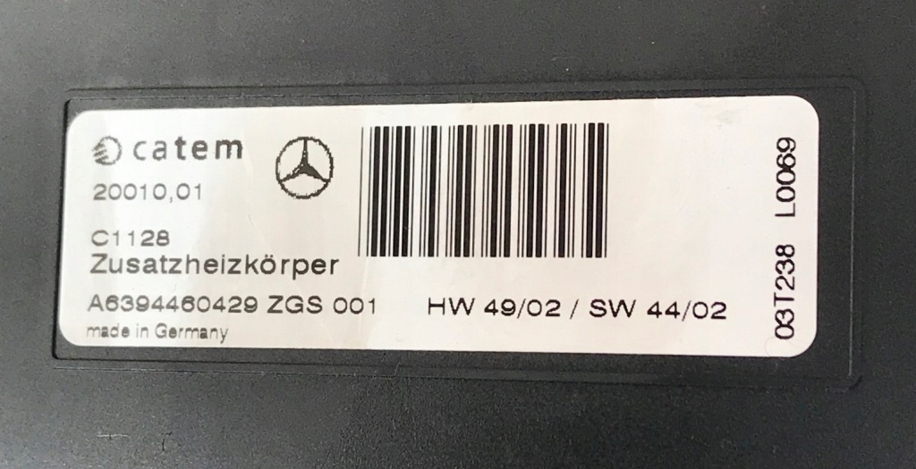 фото №7, Отопитель mercedes vito w639 v639 a6398301161 europa