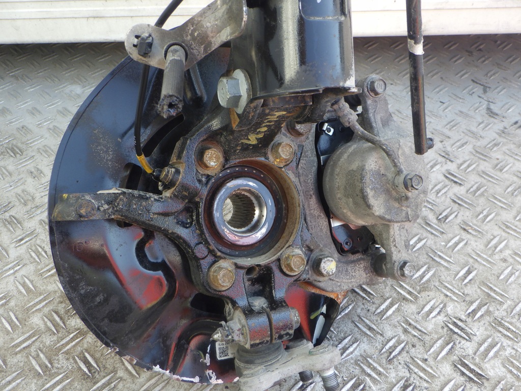 фото №7, Поворотный кулак амортизатор левый перед kia sportage iv