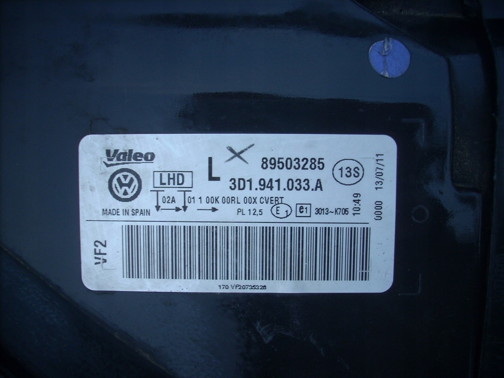 фото №7, Vw phaeton lift фари ксенон активні 3d1941034a 3d1941033a повний